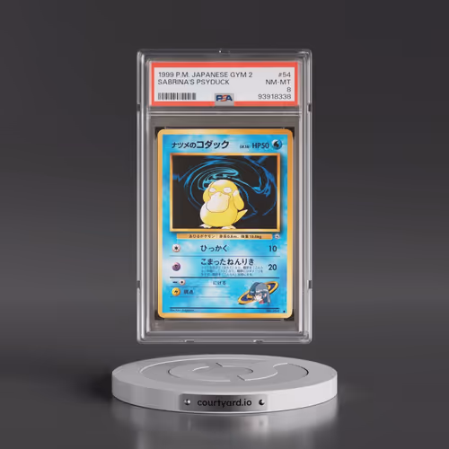 1999 Pokémon Gym 2 #54 Sabrina's Psyduck (PSA 8 NM-MT)
