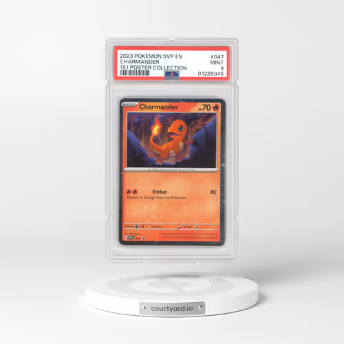2023 Black Star Promos - Scarlet & Violet SVP EN #047 Charmander - Cosmos Holo (PSA 9 MINT)