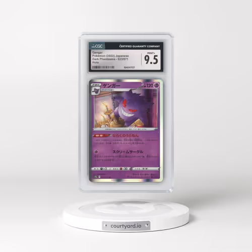 2021 Dark Phantasma #023/071 Gengar - Holo (CGC 9.5 MINT+)
