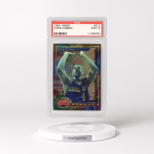 1993 Finest #212 Chris Webber (PSA 9 MINT)