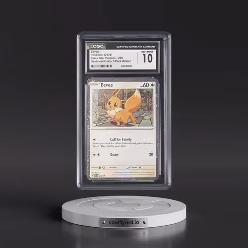 2023 Black Star Promos - Scarlet & Violet SVP EN #200 Eevee - Destined Rivals 1-Pack Blister (Cosmos