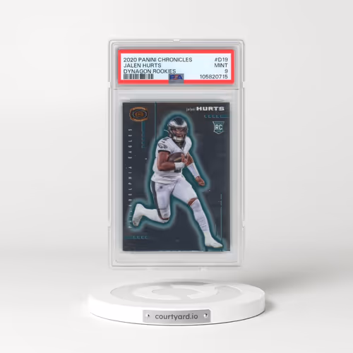 2020 Panini Chronicles Dynagon Rookies #D19 Jalen Hurts (PSA 9 MINT)