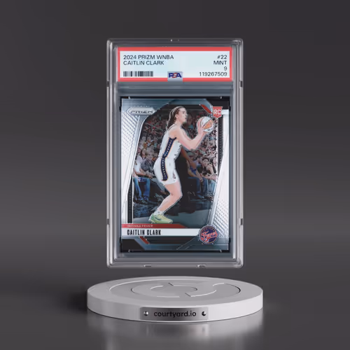 2024 Panini Prizm WNBA #22 Caitlin Clark (PSA 9 MINT)