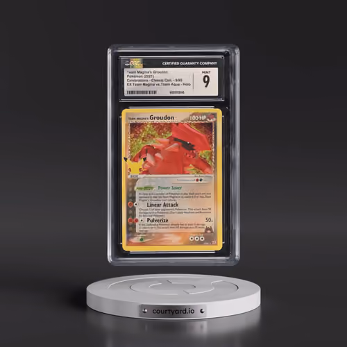 Team Magma's Groudon - EX Team Magma vs.Team Aqua Holo