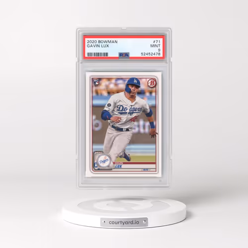 2020 Bowman #71 Gavin Lux (PSA 9 MINT)
