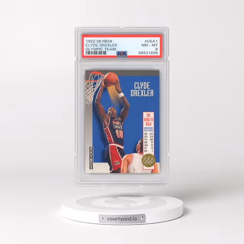 1992 Skybox Olympic Team #USA1 Clyde Drexler (PSA 8 NM-MT)