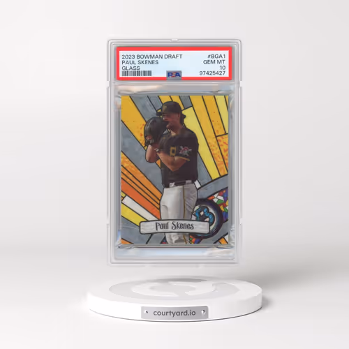 2023 Bowman Draft Bowman Glass #BGA1 Paul Skenes (PSA 10 GEM MINT)