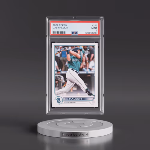 2022 Topps #277 Cal Raleigh (PSA 9 MINT)