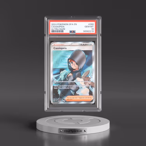 2024 Pokémon Sfa EN-Shrouded Fable #086 Cassiopeia - Ultra Rare (PSA 10 GEM MINT)