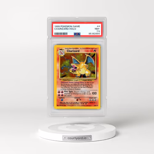 1999 Pokémon Game #4 Charizard - Holo (PSA 7.5 NM+)