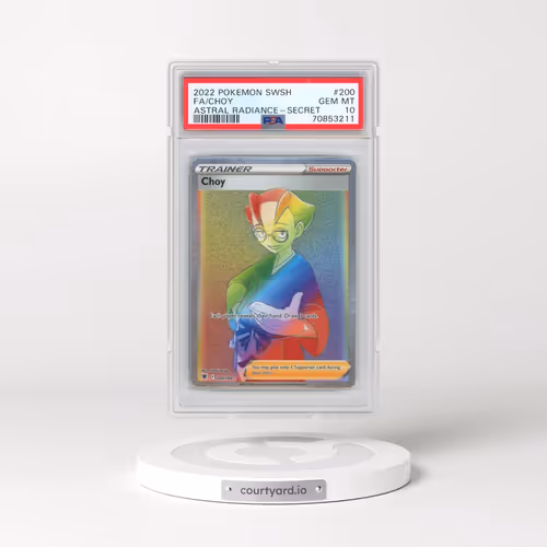 2022 Pokémon Sword & Shield Astral Radiance #200 Choy - Full Art Secret (PSA 10 GEM MINT)