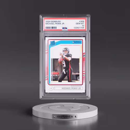 2024 Panini Donruss #308 Michael Penix Jr. (PSA 10 GEM MINT)