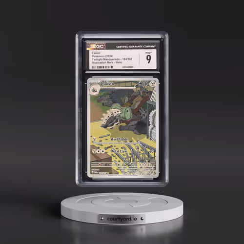 2024 Twilight Masquerade - TWM EN #184/167 Lairon - Illustration Rare Holo (CGC 9 MINT)