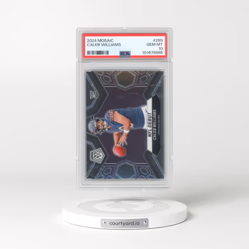 2024 Panini Mosaic #289 Caleb Williams (PSA 10 GEM MINT)