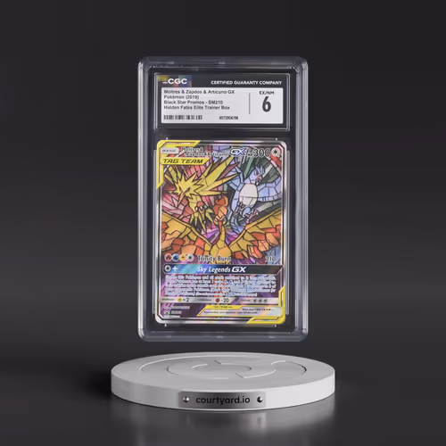 2016 Black Star Promos - Sun & Moon #SM210 Moltres & Zapdos & Articuno GX - Hidden Fates Eli