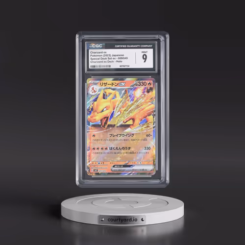 2023 Venusaur/Charizard/Blastoise Spec. Set ex #009/049 Charizard ex - Charizard ex Deck Holo (CGC 9