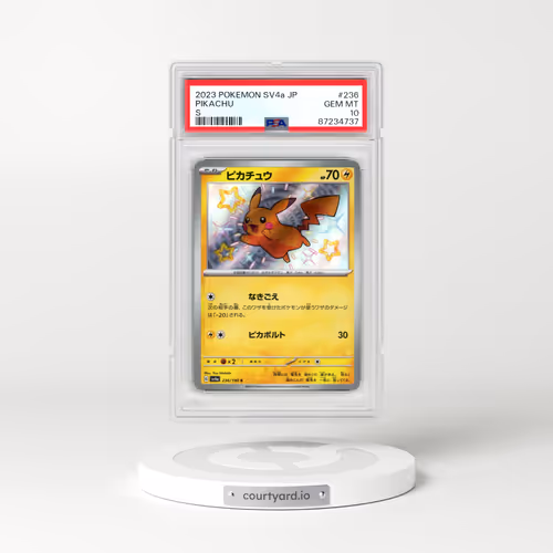2023 Pokémon Sv4a-Shiny Treasure EX #236 Pikachu - S (PSA 10 GEM MINT)