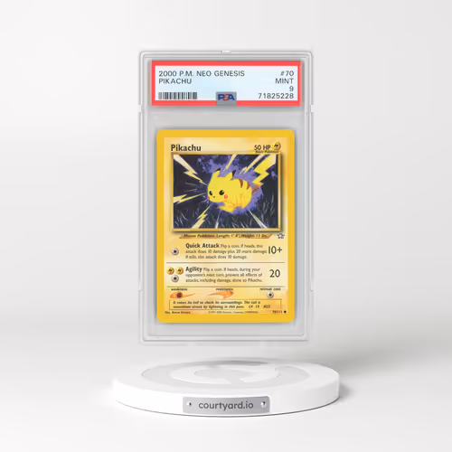 2000 Neo Genesis #70 Pikachu (PSA 9 MINT)