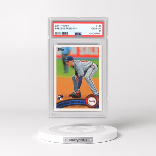 2011 Topps #145 Freddie Freeman (PSA 10 GEM MINT)