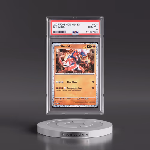 2025 Pokémon M24 EN-Mcdonald's Collection #008 Koraidon (PSA 10 GEM MINT)