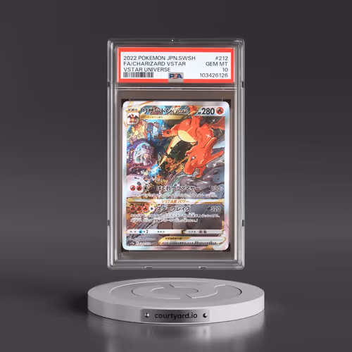 2022 Pokémon Sword & Shield Vstar Universe #212 Charizard Vstar - Full Art (PSA 10 GEM MINT)