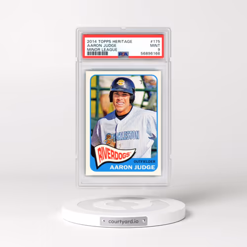 2014 Topps Heritage Minor League #175 Aaron Judge (PSA 9 MINT)