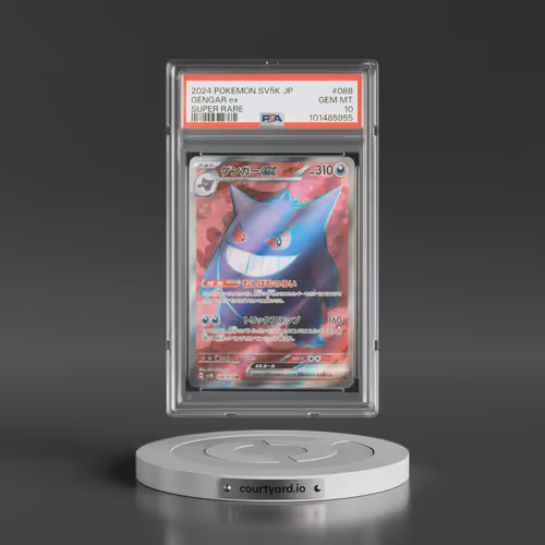 2024 Pokémon Sv5k-Wild Force #088 Gengar EX - Holo Super Rare (PSA 10 GEM MINT)