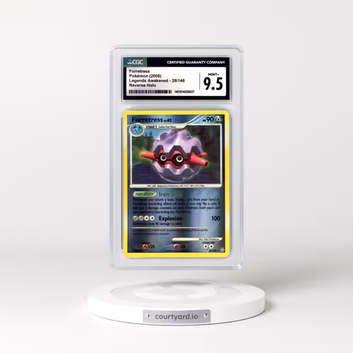2008 Legends Awakened #28 Forretress - Holo (CGC 9.5 MINT+)