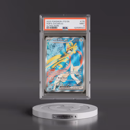 2025 Pokémon Jtg EN-Journey Together #176 Hop's Zacian EX - Holo Ultra Rare (PSA 9 MINT)