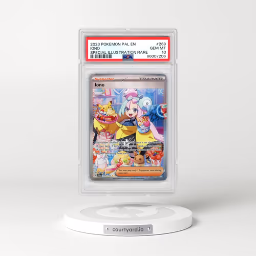 2023 Pokémon Pal EN-Paldea Evolved #269 Iono - Special Illustration Rare (PSA 10 GEM MINT)