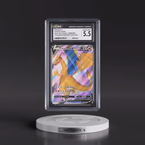 2017 Black Star Promos - Sword & Shield #SWSH050 Charizard V - Champion's Path Elite Trainer Box (Ho