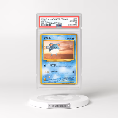 2000 Pokémon Ana Airways #183 Marill - All Nippon Airways (PSA 10 GEM MINT)
