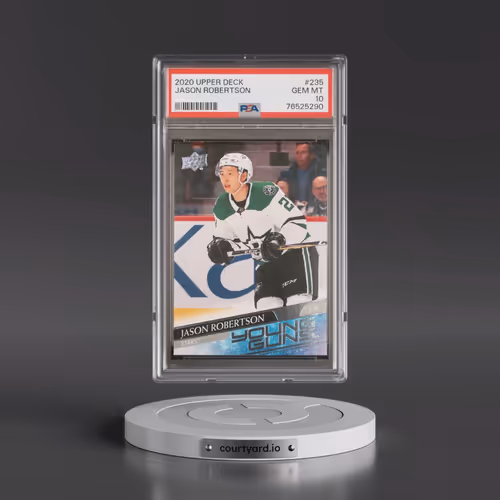 2020 Upper Deck #235 Jason Robertson (PSA 10 GEM MINT)