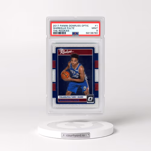 2017 Panini Donruss Optic the Rookies #1 Markelle Fultz (PSA 9 MINT)