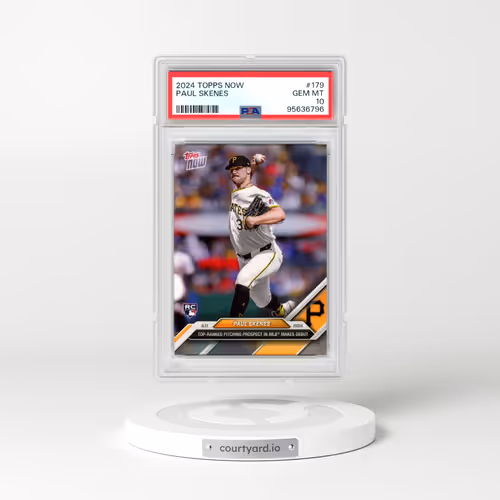 2024 Topps Now #179 Paul Skenes (PSA 10 GEM MINT)