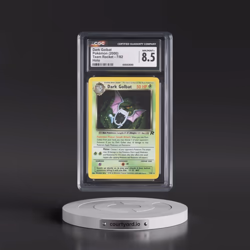 1999 Team Rocket #7/82 Dark Golbat - Holo (CGC 8.5 NM-MT+)