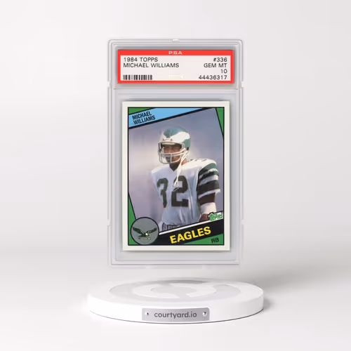 1984 Topps #336 Michael Williams (PSA 10 GEM MINT)