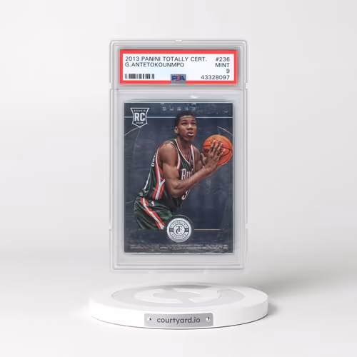 2013 Panini Totally Certified #236 Giannis Antetokounmpo (PSA 9 MINT)