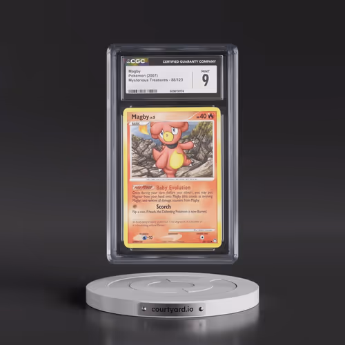 2007 Mysterious Treasures #88/123 Magby (CGC 9 MINT)