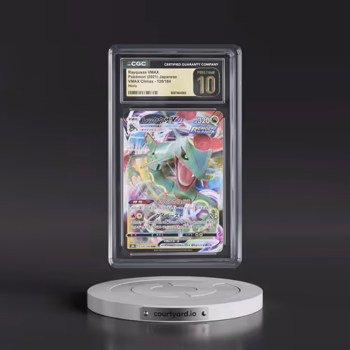 2021 VMAX Climax #120/184 Rayquaza VMAX - Holo (CGC 10 PRISTINE)