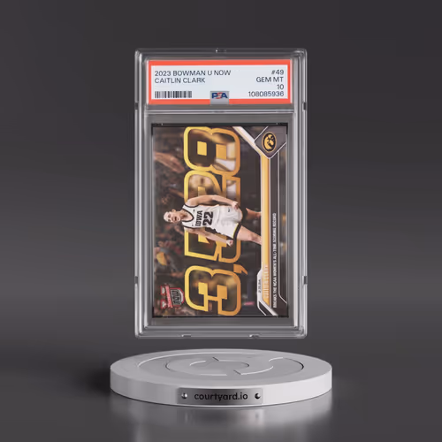 2023 Bowman U Now #49 Caitlin Clark (PSA 10 GEM MINT)
