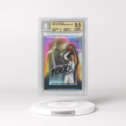 2023 Topps Now #VW1 Victor Wembanyama (BGS 9.5 GEM MINT)