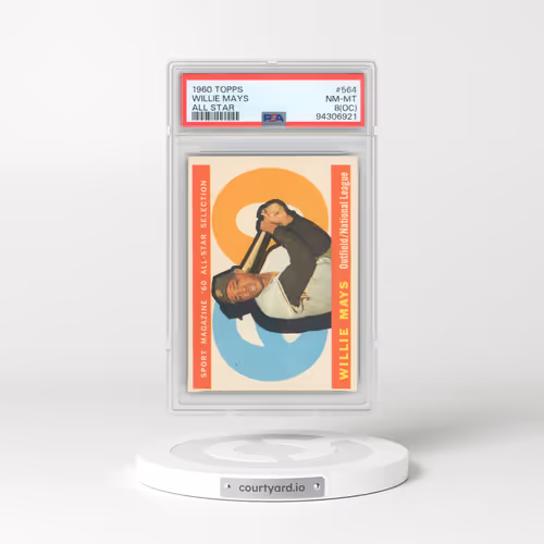 1960 Topps #564 Willie Mays - All Star (PSA 8 NM-MT)