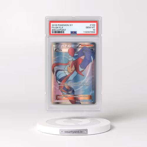 2016 Pokémon XY Breakpoint #122 Skyla - Full Art (PSA 10 GEM MINT)