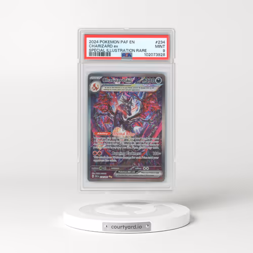 2024 Pokémon Paf EN-Paldean Fates #234 Charizard EX - Holo Special Illustration Rare (PSA 9 MINT)