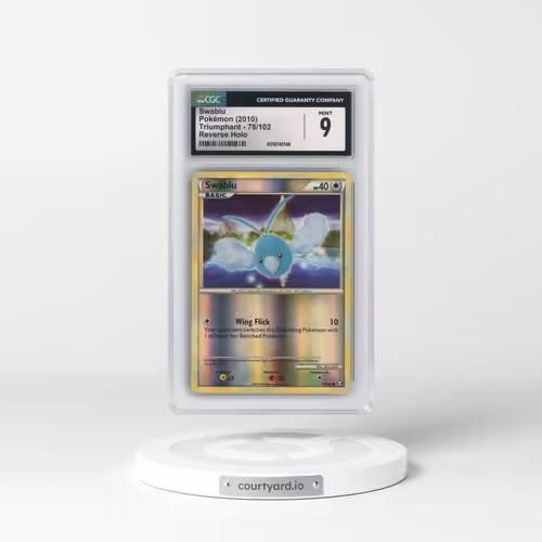 2010 Triumphant #78/102 Swablu - Reverse Holo (CGC 9 MINT)