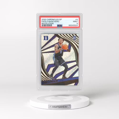 2022 Panini Chronicles Draft Picks Revolution #4 Paolo Banchero (PSA 9 MINT)