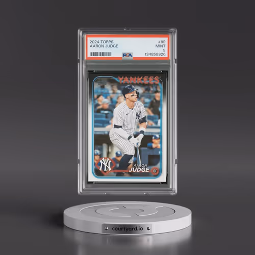 2024 Topps #99 Aaron Judge (PSA 9 MINT)