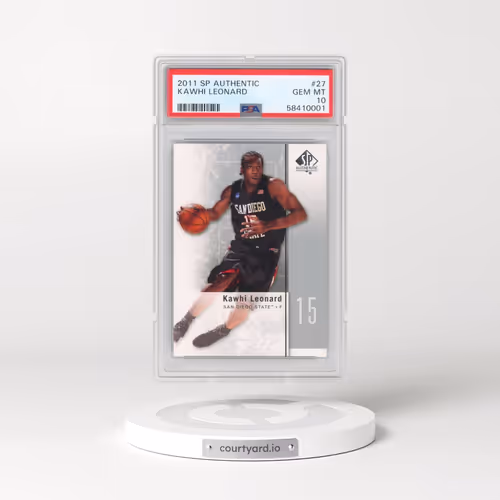2011 SP Authentic #27 Kawhi Leonard (PSA 10 GEM MINT)