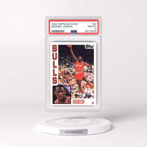 1992 Topps Archives #52 Michael Jordan (PSA 8 NM-MT)